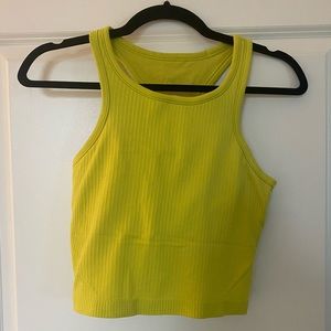 Lululemon Ebb to Street Cropped Racerback Tank Top